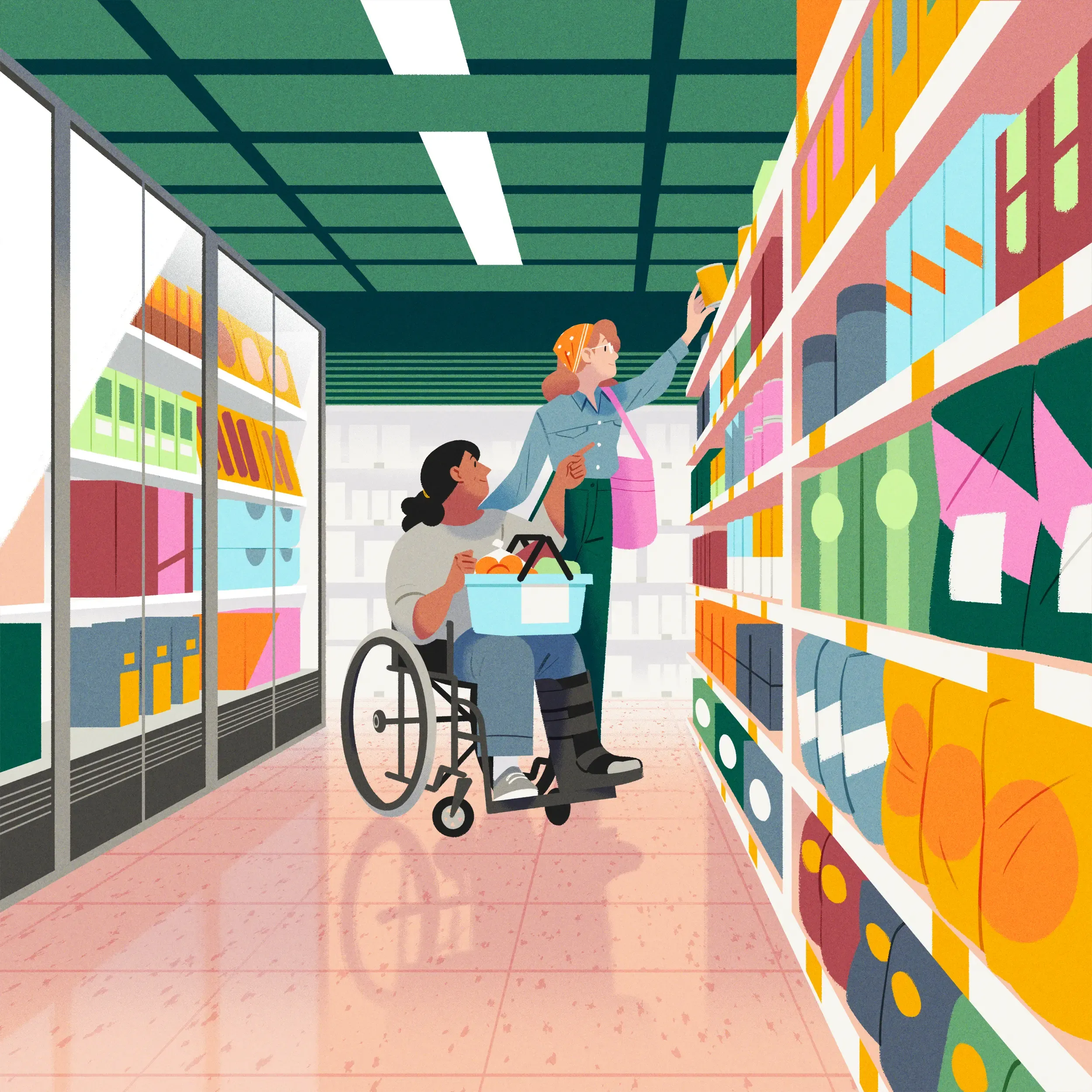 Care.com brand illustrations
